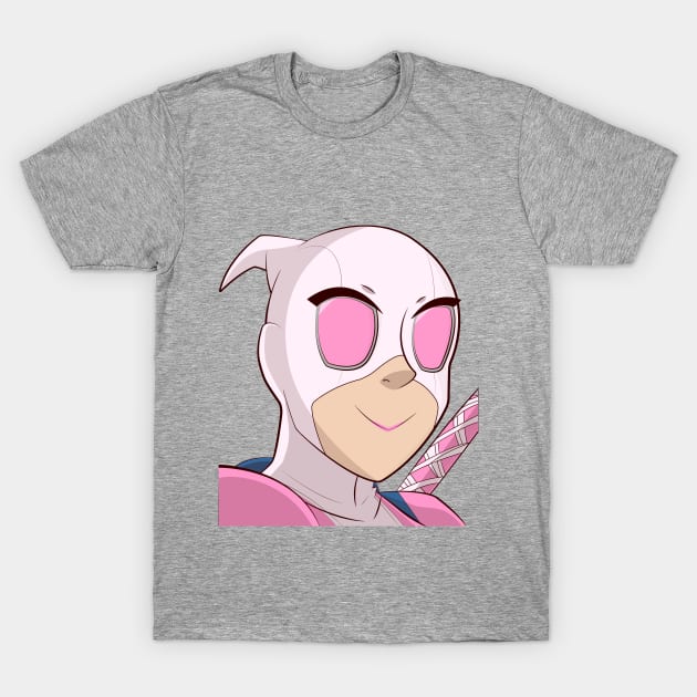 Gwenpool Portrait T-Shirt by Avengedqrow